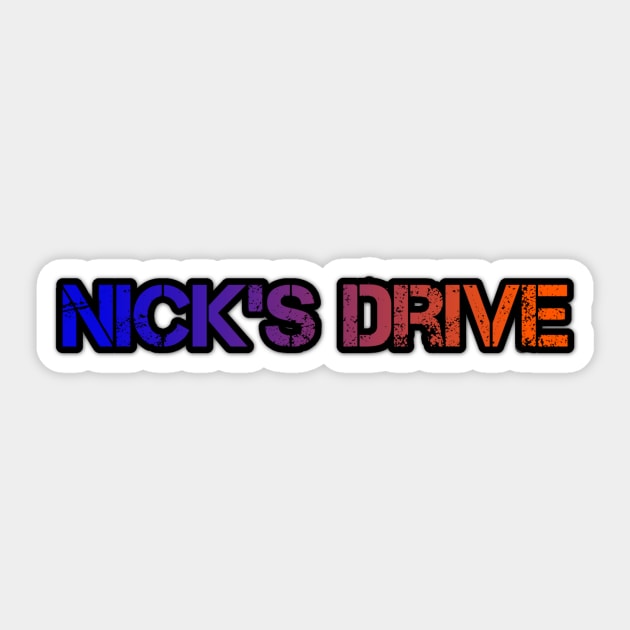 NicksDrive Sticker by NicksDrive